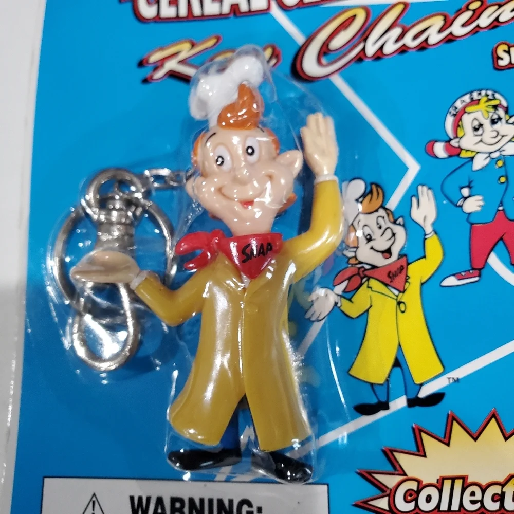 ❤️ Vintage Kellogg’s Cereal Keychain Ornaments and Fisher Price 